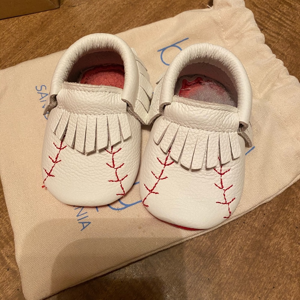 Baseball moccasins